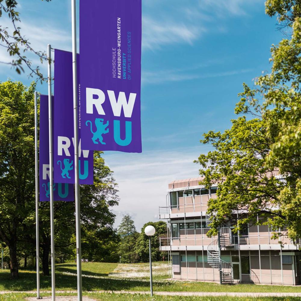 RWU Leitsystem Fahnen