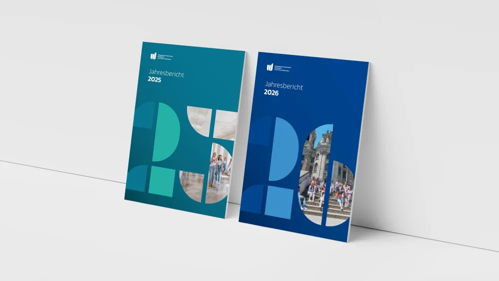 Design- und Layoutkonzept von Broschüren.